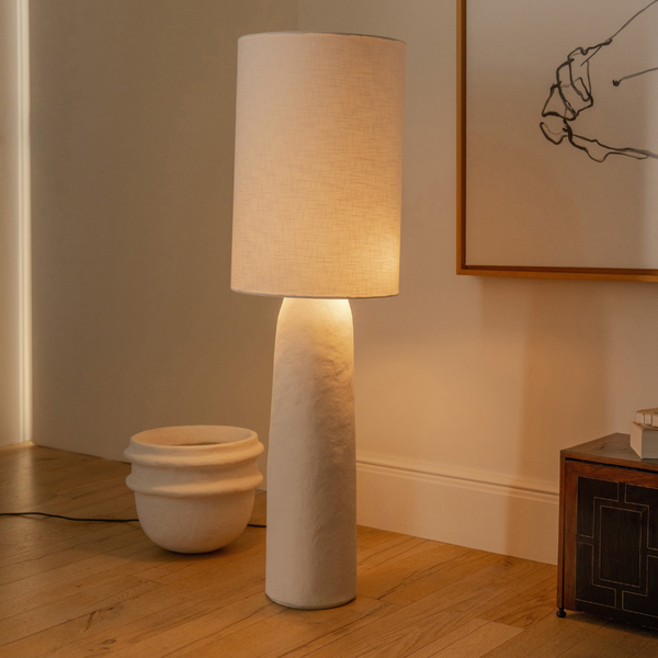 Floor lamp 03 white Earth