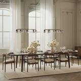 Calma valgomojo kėdė su audiniu