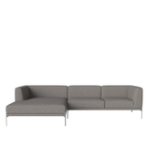 Caisa sofa su šezlongo moduliu
