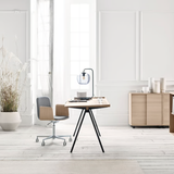 Palm upholstered Office Chair with armrests