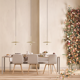 Palm Upholstered Dining Chair with Armrest