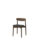 Merge Dining Chair with Leather Upholstery