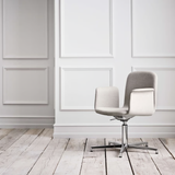 Palm upholstered Office Chair with armrests