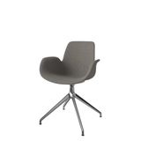 Seed darbo kėdė su porankiais ir audiniu