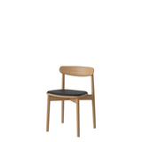 Merge Dining Chair with Leather Upholstery