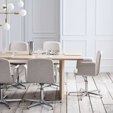 Palm darbo kėdė su porankiais