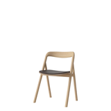 Fenri Dining chair with leather upholstery