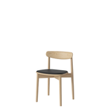 Merge Dining Chair with Leather Upholstery