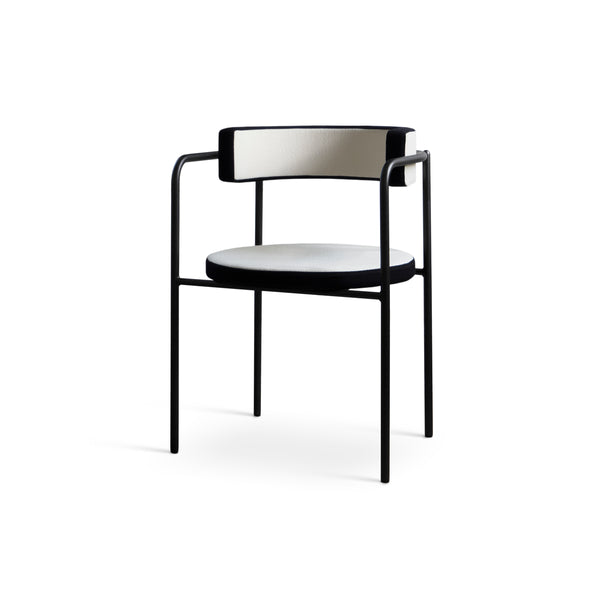 FF cubic chair with upholstery