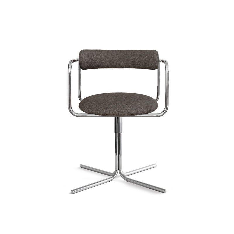 FF swivel chair with upholstery