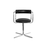 FF swivel chair with leather