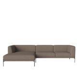 Caisa sofa su šezlongo moduliu
