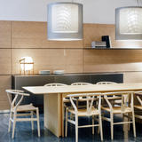 Moaré pendant lamp