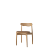 Merge Dining Chair with Leather Upholstery