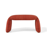 Folded Saffron Red pufas