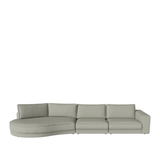 Noora modulinė sofa su atviru galu