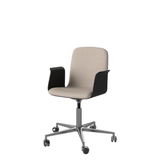 Palm upholstered Office Chair with armrests