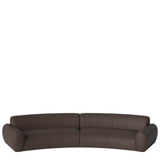 Núvol 2 curved corners sofa
