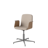 Palm upholstered Office Chair with armrests