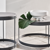 Drum coffee table