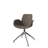 Seed darbo kėdė su porankiais ir audiniu