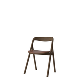 Fenri Dining chair with leather upholstery