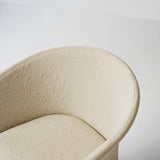 Knit Armchair Black Steel