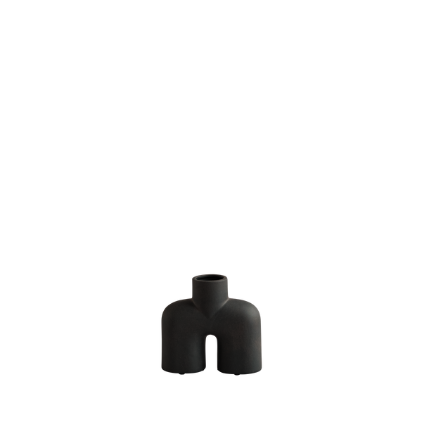 Cobra Uno Mini Black vase