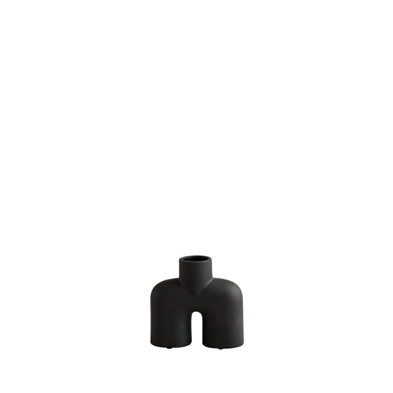 Cobra Uno Mini Black vase