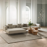 Caisa sofa su šezlongo moduliu