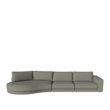 Noora modulinė sofa su atviru galu