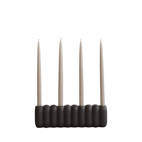 Tube candle holder