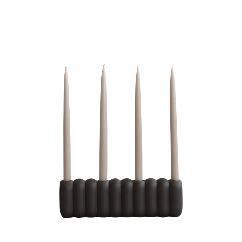 Tube candle holder