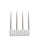 Tube candle holder