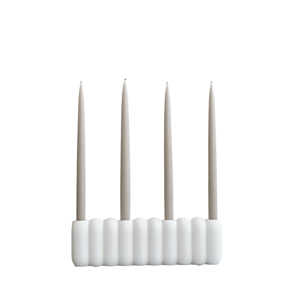 Tube candle holder