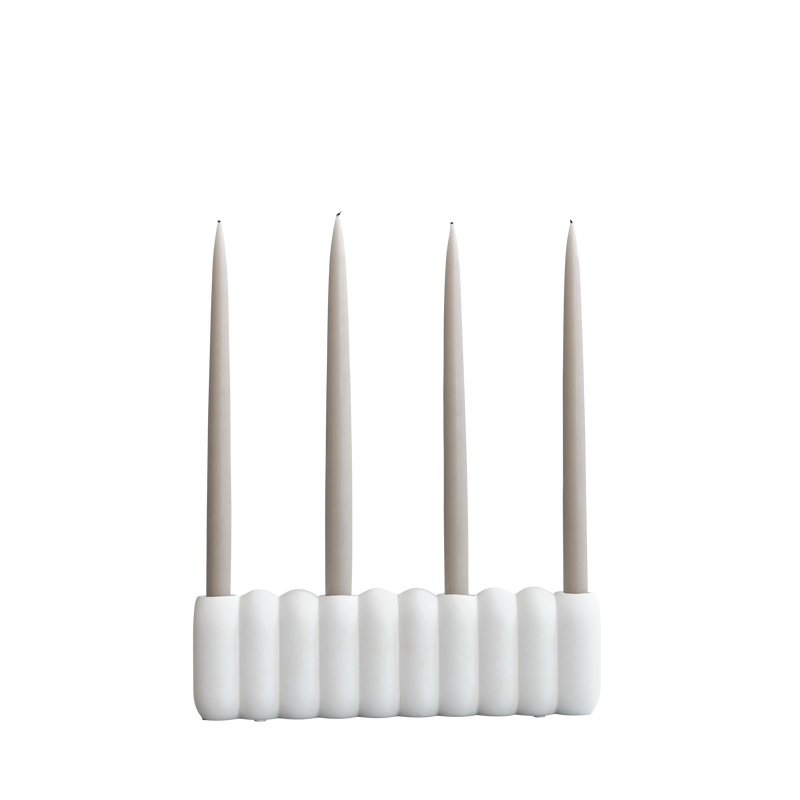 Tube candle holder