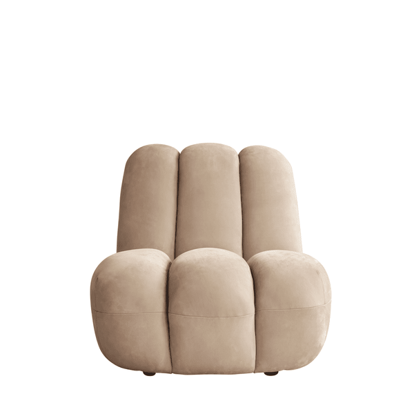 Toe Nubuck armchair