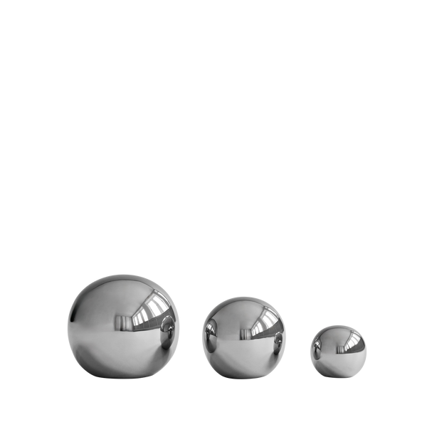 Gallery Balls, Set of 3 - Chrome