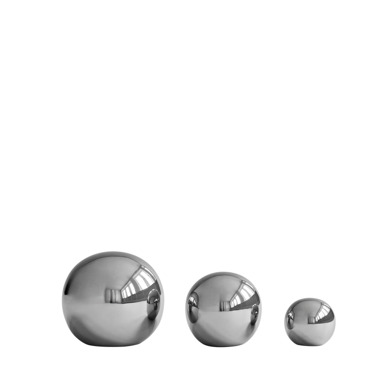 Gallery Balls, Set of 3 - Chrome