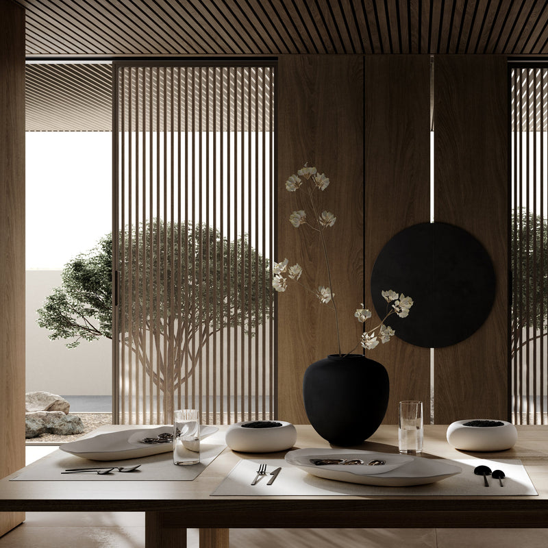 Native Medio ovalus padėklas