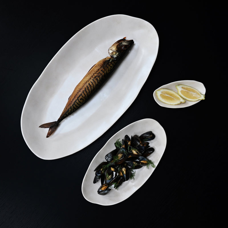 Native Medio ovalus padėklas