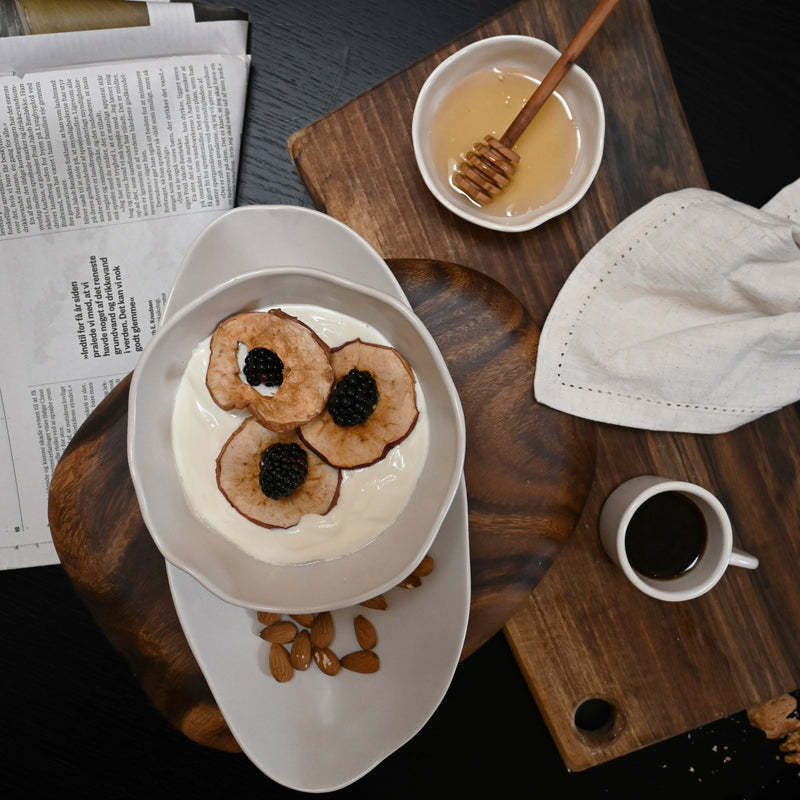 Native Medio ovalus padėklas