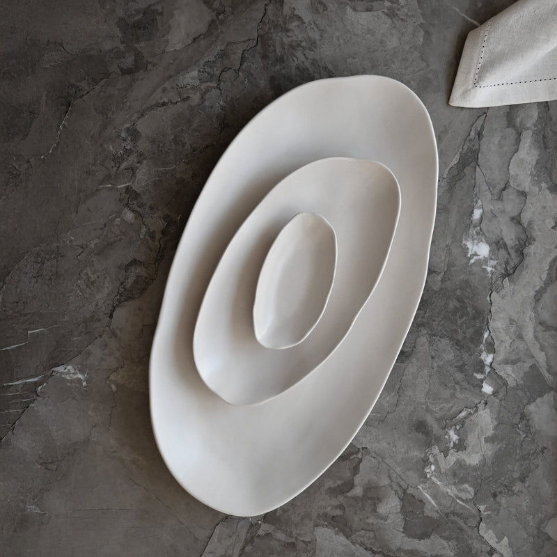 Native oval padėkliukų rinkinys 2 vnt.