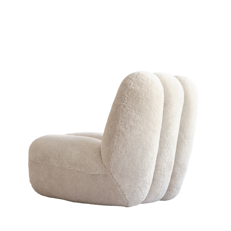 Toe Sheepskin armchair