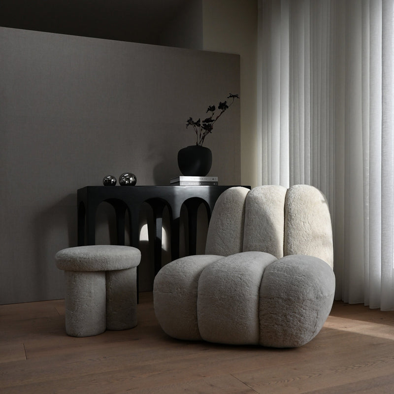 Toe Sheepskin armchair