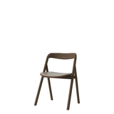 Fenri Dining chair with leather upholstery