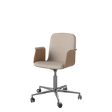 Palm upholstered Office Chair with armrests