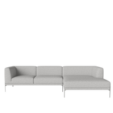 Caisa sofa su šezlongo moduliu