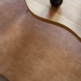 Classic Solid Wool Caramel kilimas