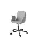 Palm upholstered Office Chair with armrests